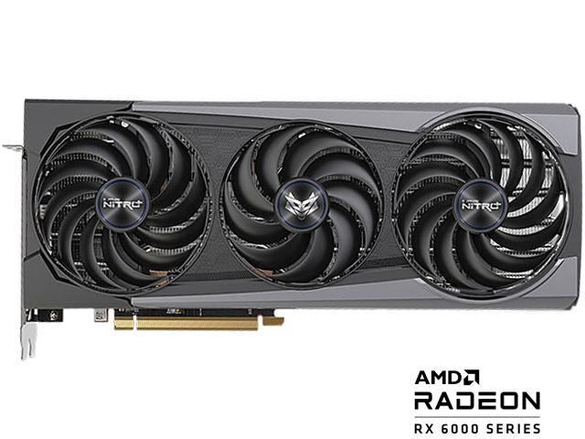 SAPPHIRE NITRO+ Radeon RX 6800 XT 16GB GDDR6 PCI Express 4.0 ATX Gaming  Graphics Card, AMD RDNA 2 11304-02-20G