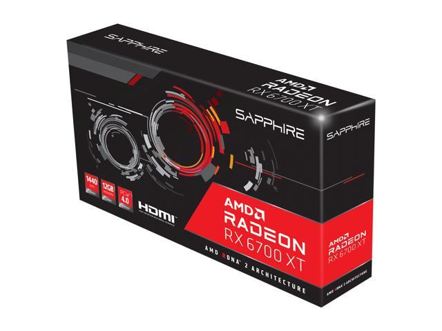 PC/タブレット PCパーツ Sapphire AMD Radeon RX 6700 XT Gaming Graphics Card with 12GB 