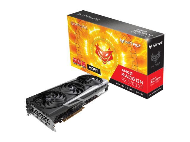 Sapphire Nitro+ AMD Radeon RX 6700 XT Gaming OC 12GB GDDR6 HDMI