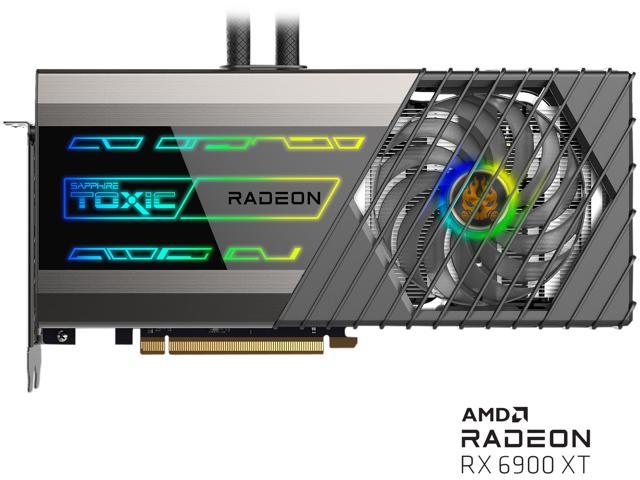 Sapphire TOXIC AMD RADEON RX 6900 XT GAMING OC Video Card, 16GB GDDR6 EXTREME EDITION HDMI / TRIPLE DP