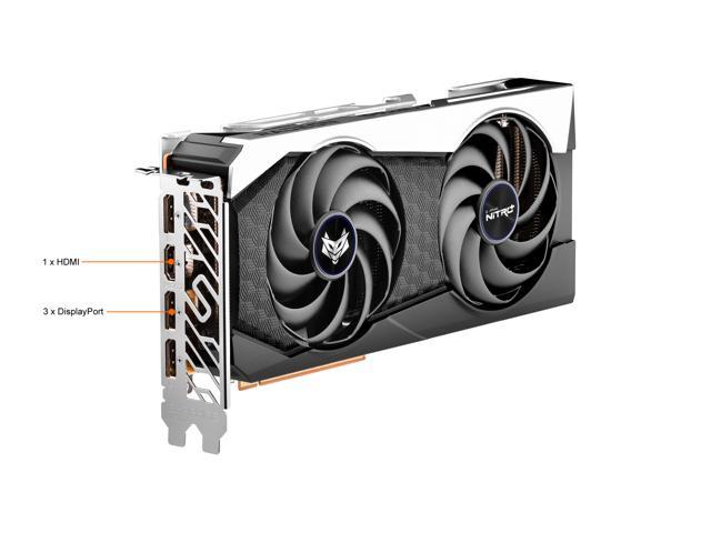 SAPPHIRE Nitro+ Radeon RX 6600 XT Video Card 11309-01-20G 