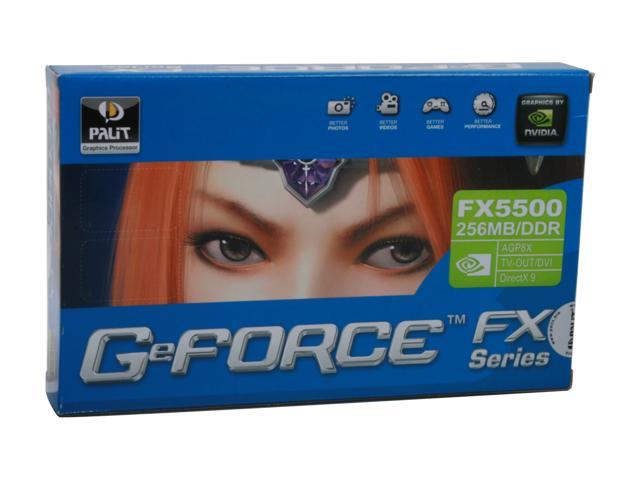 Palit GeForce FX 5500 Video Card NA 55000 TD21 Newegg