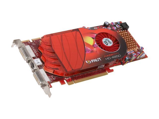 Palit Radeon HD 4850 512MB GDDR3 PCI Express 2.0 x16 CrossFireX Support Video Card AE/48500+T352