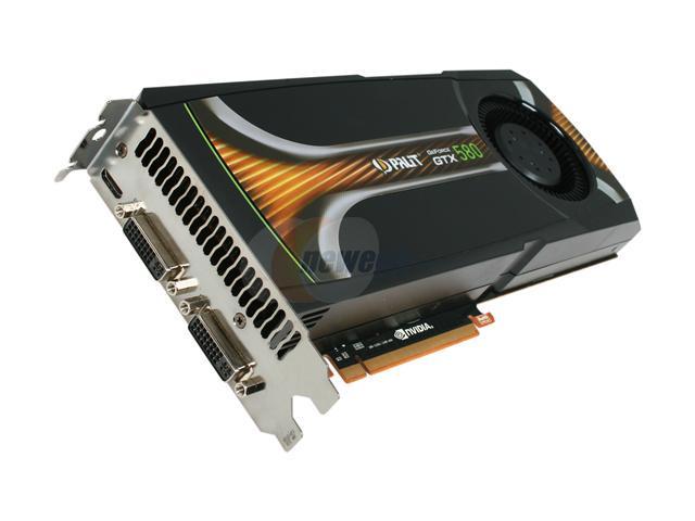Palit GeForce GTX 580 (Fermi) 1536MB GDDR5 PCI Express 2.0 x16 SLI Support Video Card NE5X5800F09CB