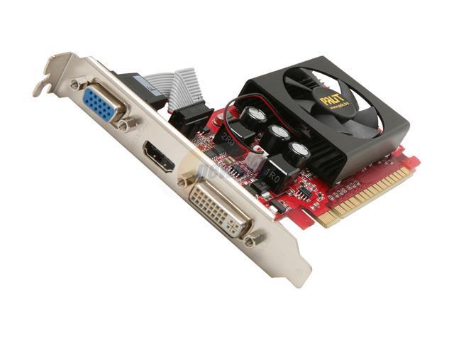 Palit GeForce GT 520 (Fermi) 1GB DDR3 PCI Express 2.0 x16 Low Profile Ready Video Card NEAT5200HD06F