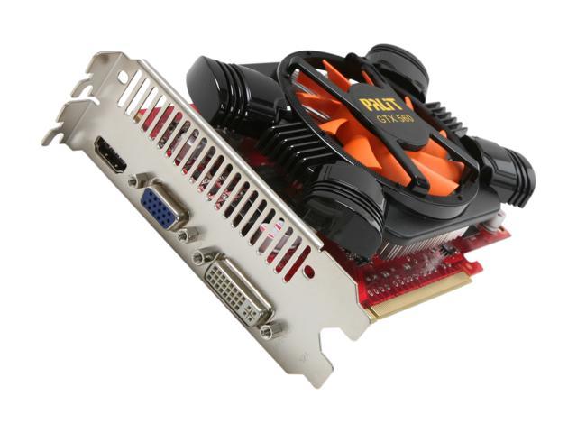 Palit GeForce GTX 560 (Fermi) 1GB GDDR5 PCI Express 2.0 x16 SLI Support Video Card NE5X5600HD02F