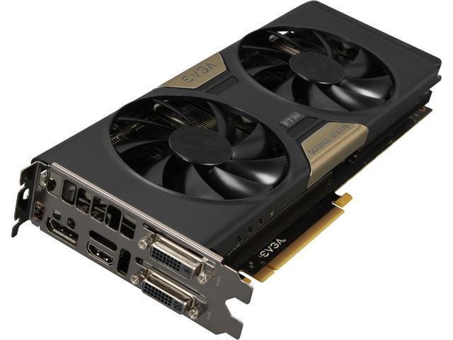 EVGA 04G-P4-3776-RX GeForce GTX 770 4GB 256-Bit GDDR5 PCI Express 3.0 SLI  Support FTW 4GB Dual w/ EVGA ACX Cooler Video Card Factory Refurbished