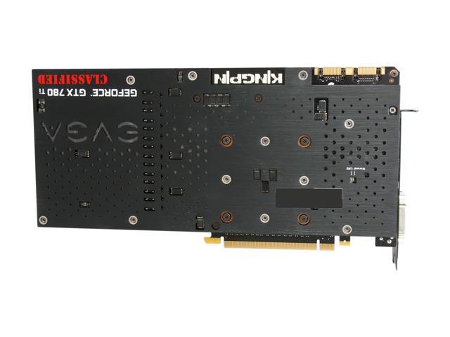 EVGA GeForce GTX 780 Ti Classified K|NGP|N Reference Edition Video Card ...