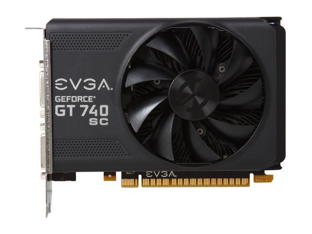 Used - Very Good: EVGA GeForce GT 740 Superclocked Video Card  04G-P4-3748-KR 