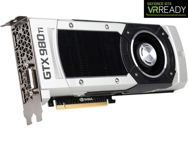 EVGA GeForce GTX 980 Ti 06G-P4-4990-KR 6GB GAMING, Whisper Silent Cooling Graphics Card