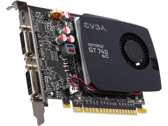 EVGA GT 740 Superclocked 4 GB DDR3 Specs