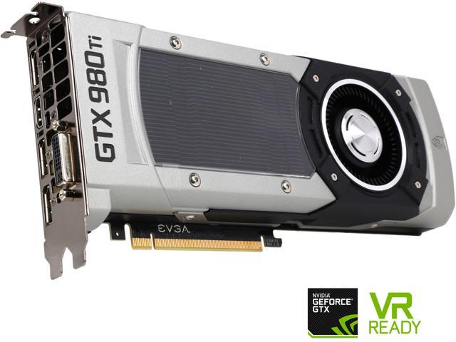 EVGA GeForce GTX 980 Ti 6GB GDDR5 PCI Express 3.0 SLI Support Reference (NV Direct Board) Video Card 06G-P4-4990-RX