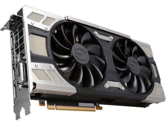 EVGA GeForce GTX 1070 08G-P4-6276-RX FTW GAMING ACX 3.0, 8GB GDDR5, RGB LED, 10CM FAN, 10 Power Phases, Double BIOS, DX12 OSD Support (PXOC) Graphics Card