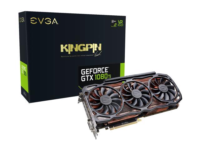 EVGA GeForce GTX 1080 Ti 11GB GDDR5X Express 3.0 Video Card - K|NGP|N GAMING 11G-P4-6798-KR GPUs Video Graphics Cards - Newegg.com
