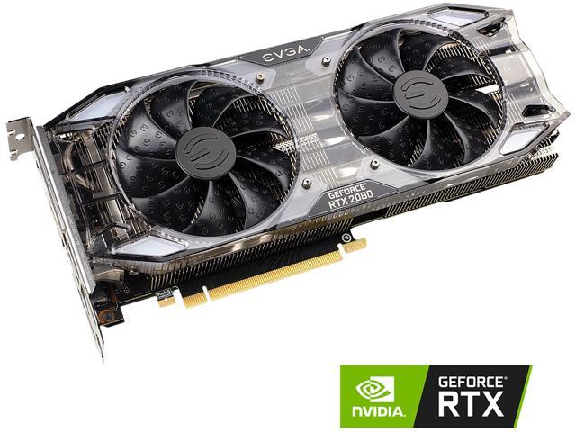 EVGA GeForce RTX 2080 XC GAMING, 08G-P4-2182-KR, 8GB GDDR6, Dual