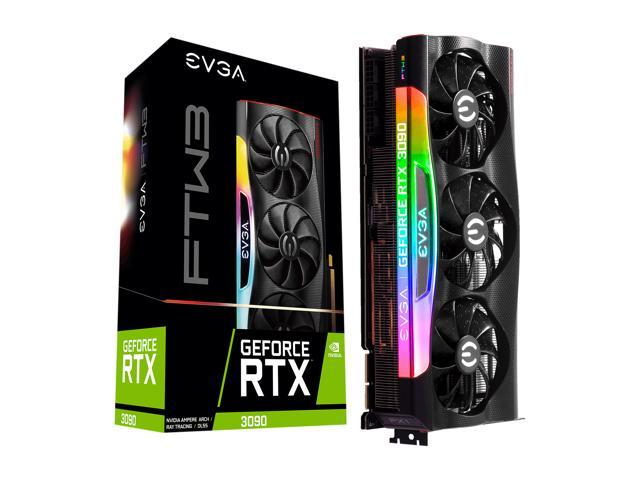 EVGA GeForce RTX 3090 FTW3 GAMING Video Card, 24G-P5-3985-KR, 24GB ...