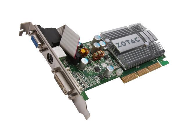 ZOTAC GeForce FX 5200 128MB DDR AGP 4X/8X Video Card ZT-52FA121-HSS