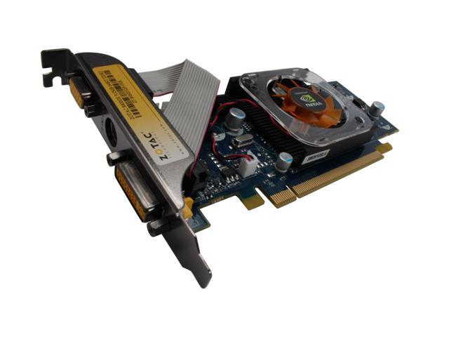 ZOTAC GeForce 8400 GS 512MB GDDR2 PCI Express 2.0 x16 Video Card ZT-84SEH2P-FSR