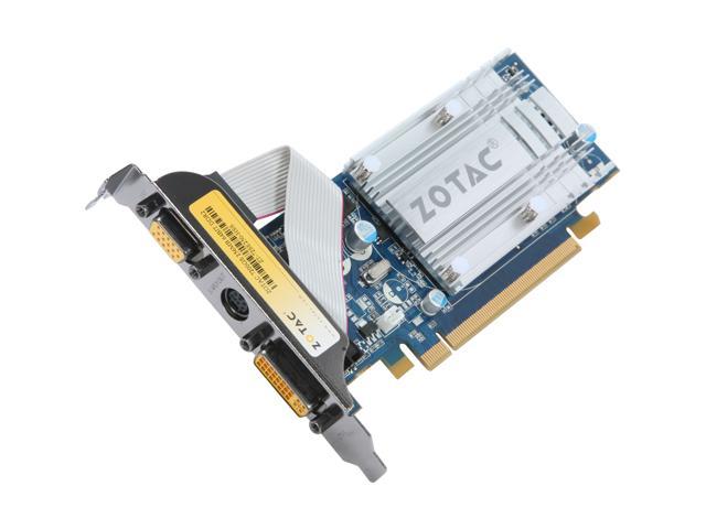 ZOTAC GeForce 7200GS 256MB GDDR2 PCI Express x16 Low Profile Ready Video Card ZT-72SE250-HSS