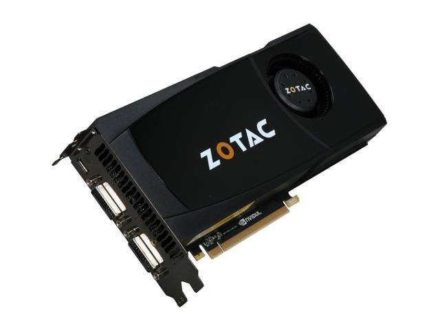 ZOTAC GeForce GTX 470 (Fermi) 1280MB GDDR5 PCI Express 2.0 x16 SLI Support Video Card ZT-40201-10P
