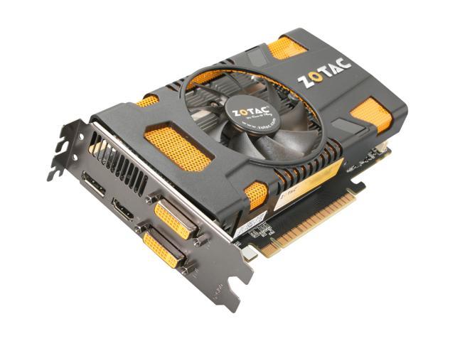 ZOTAC GeForce GTX 550 Ti (Fermi) 1GB GDDR5 PCI Express 2.0 x16 SLI Support Video Card ZT-50401-10L