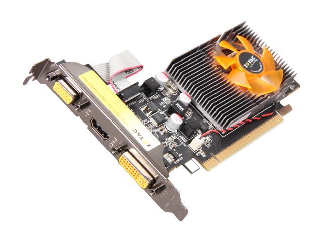 ZOTAC GeForce GT 520 (Fermi) 1GB DDR3 PCI Express 2.0 x16 Low Profile Ready Video Card ZT-50603-10L
