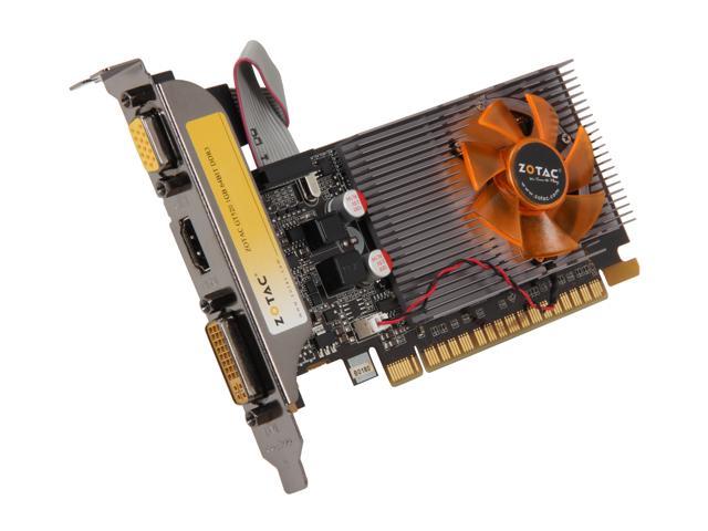 ZOTAC GeForce GT 520 (Fermi) 1GB DDR3 PCI Express 2.0 x16 Low Profile Ready Video Card ZT-50604-10L