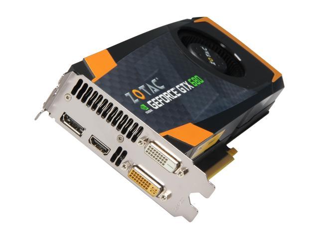 ZOTAC GeForce GTX 680 4GB GDDR5 PCI Express 3.0 x16 SLI Support Video Card ZT-60103-10P