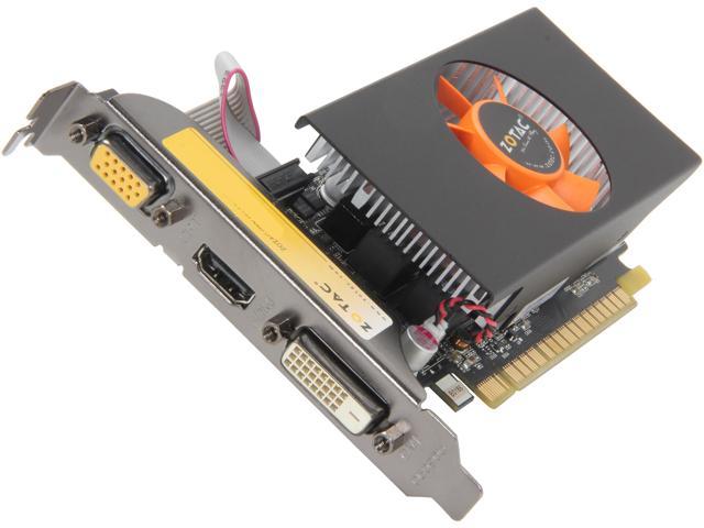 ZOTAC GeForce GTX 650 1GB GDDR5 PCI Express 3.0 Video Card ZT-61008-10M