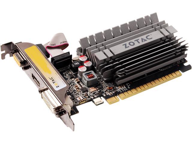 ZOTAC GeForce GT 630 2GB GDDR3 PCI Express 2.0 Low Profile Ready ZONE Edition Video Card ZT-60409-20L