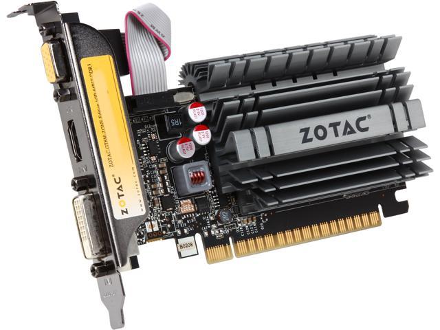ZOTAC GeForce GT 630 ZONE Edition 1GB DDR3 PCI Express 2.0 x16 Low Profile Ready Video Card ZT-60415-20L