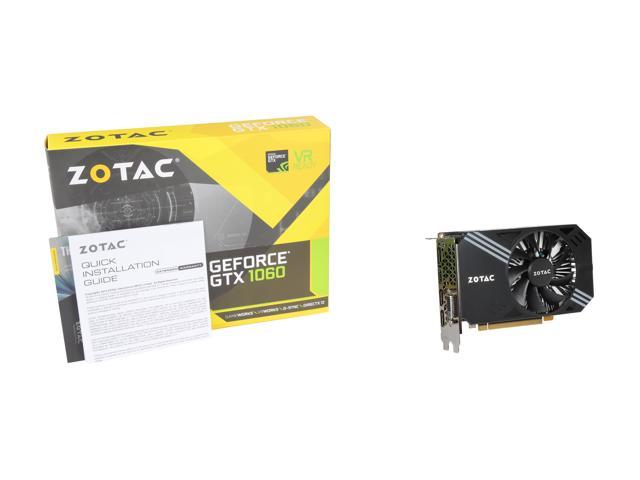 ZOTAC GeForce GTX 1060 Mini, ZT-P10610A-10L, 3GB GDDR5 Super