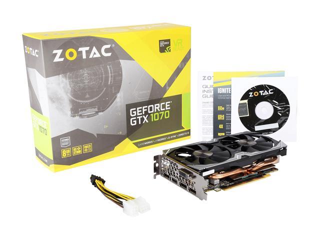 ZOTAC GeForce GTX 1070 Mini, ZT-P10700G-10M, 8GB GDDR5 - Newegg.ca