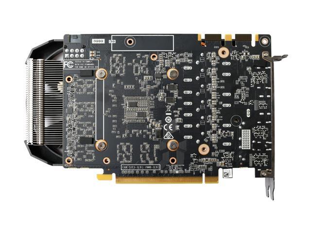 ZOTAC GeForce GTX 1060 6GB GDDR5X PCI Express 3.0 Video Card ZT-P10620A-10M