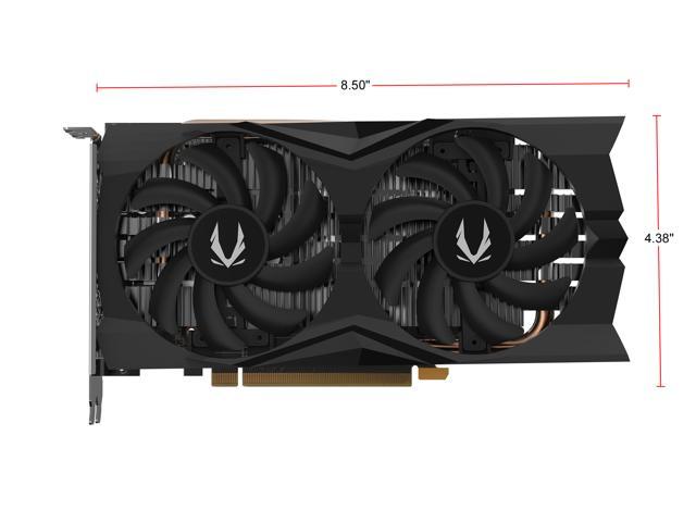 ZOTAC GAMING GeForce GTX 1660 6GB GDDR5 192-bit Gaming Graphics Card, Super  Compact, ZT-T16600K-10M