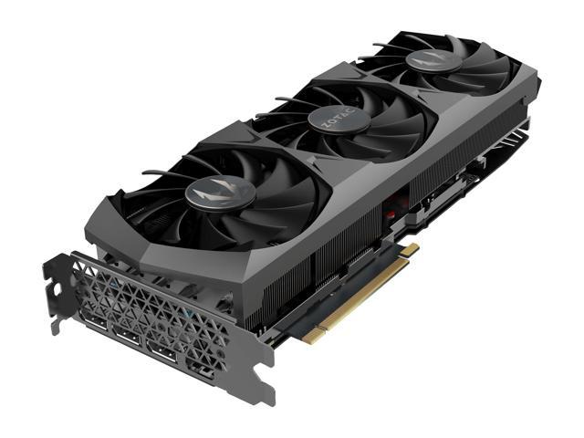 ZOTAC GAMING GeForce RTX 3090 Trinity 24GB GDDR6X 384-bit 19.5 Gbps PCIE  4.0 Gaming Graphics Card, IceStorm 2.0 Advanced Cooling, SPECTRA 2.0 RGB 