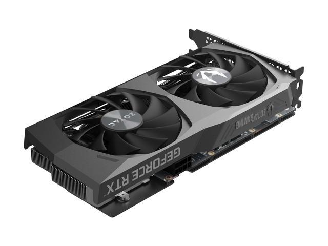 ZOTAC GAMING GeForce RTX 3060 Twin Edge 12GB GDDR6 192-bit 15 Gbps PCIE 4.0  Gaming Graphics Card, IceStorm 2.0 Cooling, Active Fan Control, FREEZE Fan  