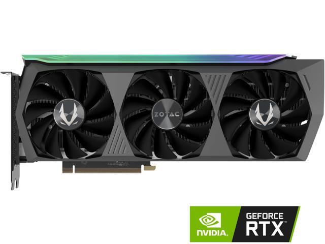 ZOTAC GAMING GeForce RTX 3080 AMP Holo 10GB GDDR6X 320-bit 19 Gbps PCIE 4.0  Gaming Graphics Card, HoloBlack, IceStorm 2.0 Advanced Cooling, SPECTRA
