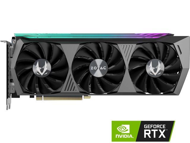 ZOTAC GAMING GeForce RTX 3070 Ti AMP Holo 8GB GDDR6X 256-bit 19 Gbps PCIE  4.0 Gaming Graphics Card, HoloBlack, IceStorm 2.0 Advanced Cooling, SPECTRA 