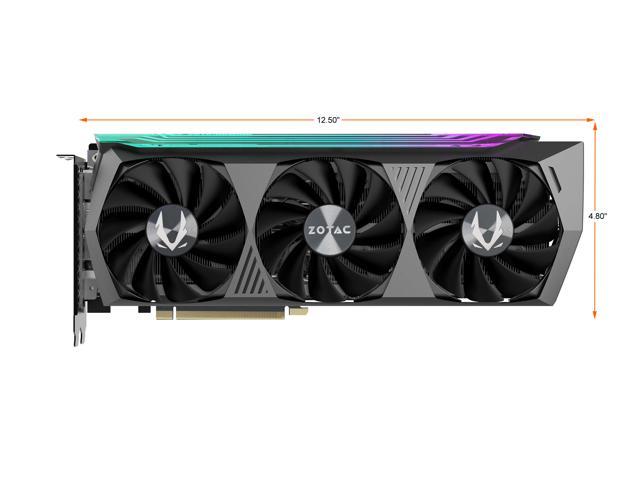 ZOTAC GAMING GeForce RTX 3070 Ti AMP Holo 8GB GDDR6X 256-bit 19 Gbps PCIE  4.0 Gaming Graphics Card, HoloBlack, IceStorm 2.0 Advanced Cooling, SPECTRA  