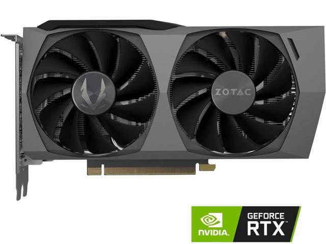 ZOTAC GAMING GeForce RTX 3060 Ti Twin Edge OC LHR 8GB GDDR6 256-bit 14 Gbps  PCIE 4.0 Gaming Graphics Card, IceStorm 2.0 Advanced Cooling, Active Fan 