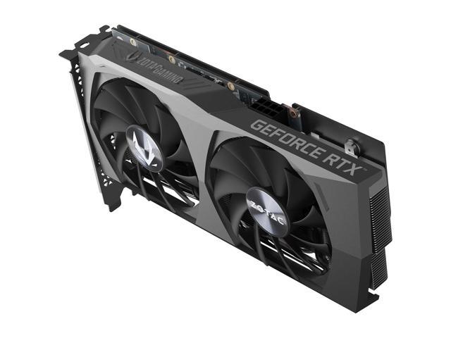 ZOTAC GAMING GeForce RTX 3050 Twin Edge OC 8GB GDDR6 128-bit 14 Gbps PCIE  4.0 Gaming Graphics Card, IceStorm 2.0 Advanced Cooling, FREEZE Fan Stop,  