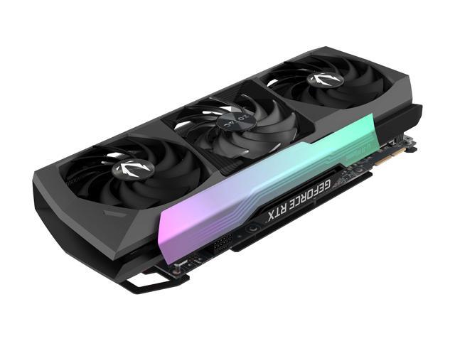 ZOTAC GAMING GeForce RTX 3090 Ti AMP Extreme Holo 24GB GDDR6X 384-bit 21  Gbps PCIE 4.0 Gaming Graphics Card, HoloBlack, IceStorm 2.0 Advanced  Cooling, 