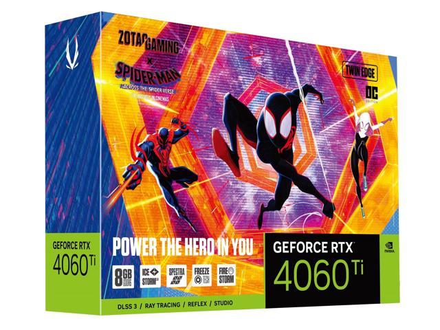 ZOTAC GAMING GeForce RTX 4060 8GB OC Spider-Man™: Across The