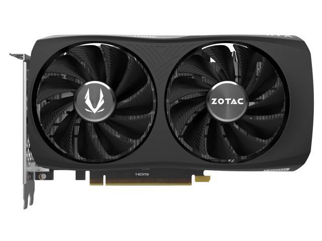 ZOTAC GAMING GeForce RTX 4060 8GB Twin Edge OC DLSS 3 8GB GDDR6 128-bit 17 Gbps PCIE 4.0 Compact Gaming Graphics Card, ZT-D40600H-10M