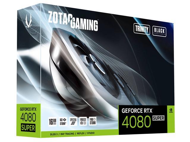 ZOTAC GAMING GeForce RTX 4080 SUPER Trinity Black Edition DLSS 3 16GB ...