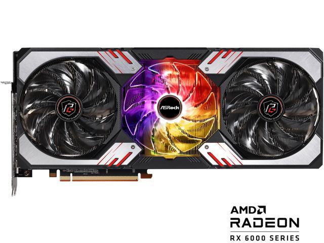 ASRock Radeon RX 6800 XT Phantom Gaming Graphics Card with 16GB GDDR6, AMD  RDNA 2 (RX6800XT PGD 16GO)