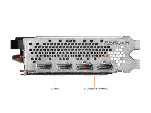 ASRock Challenger ITX Radeon RX 6600 XT Video Card RX6600XT CLI 8G