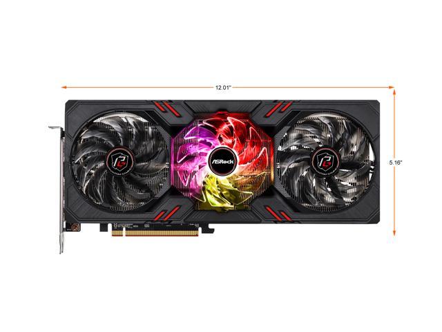 ASRock Phantom Gaming D Radeon RX 6600 XT Video Card