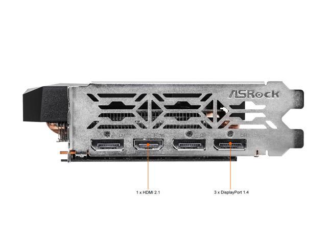 ASRock Challenger D Radeon RX 6650 XT Video Card RX6650XT CLD 8GO
